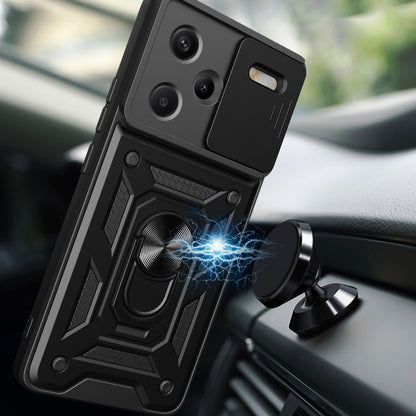 Deksel til Xiaomi Redmi Note 13 Pro+, Techsuit, CamShield, Svart