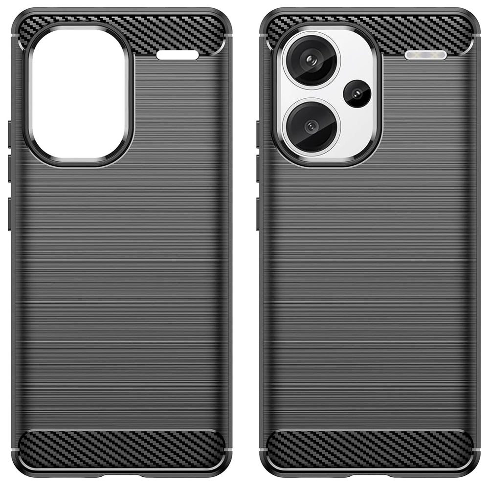Deksel til Xiaomi Redmi Note 13 Pro+, Techsuit, Karbon, Svart