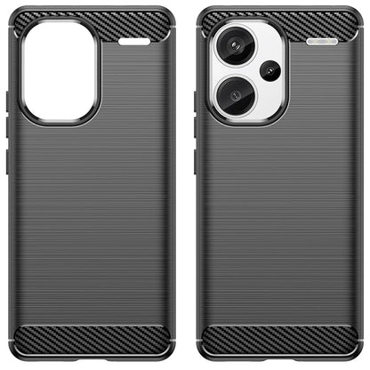 Deksel til Xiaomi Redmi Note 13 Pro+, Techsuit, Karbon, Svart