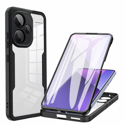 Deksel for Xiaomi Redmi Note 13 Pro+, Techsuit, ColorVerse 360, Svart