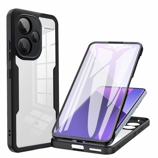 Deksel for Xiaomi Redmi Note 13 Pro+, Techsuit, ColorVerse 360, Svart