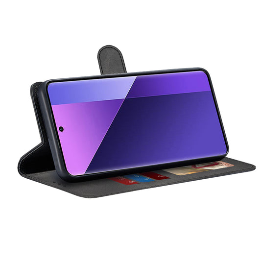 Deksel for Xiaomi Redmi Note 13 Pro+, Techsuit, Diary Book, Svart