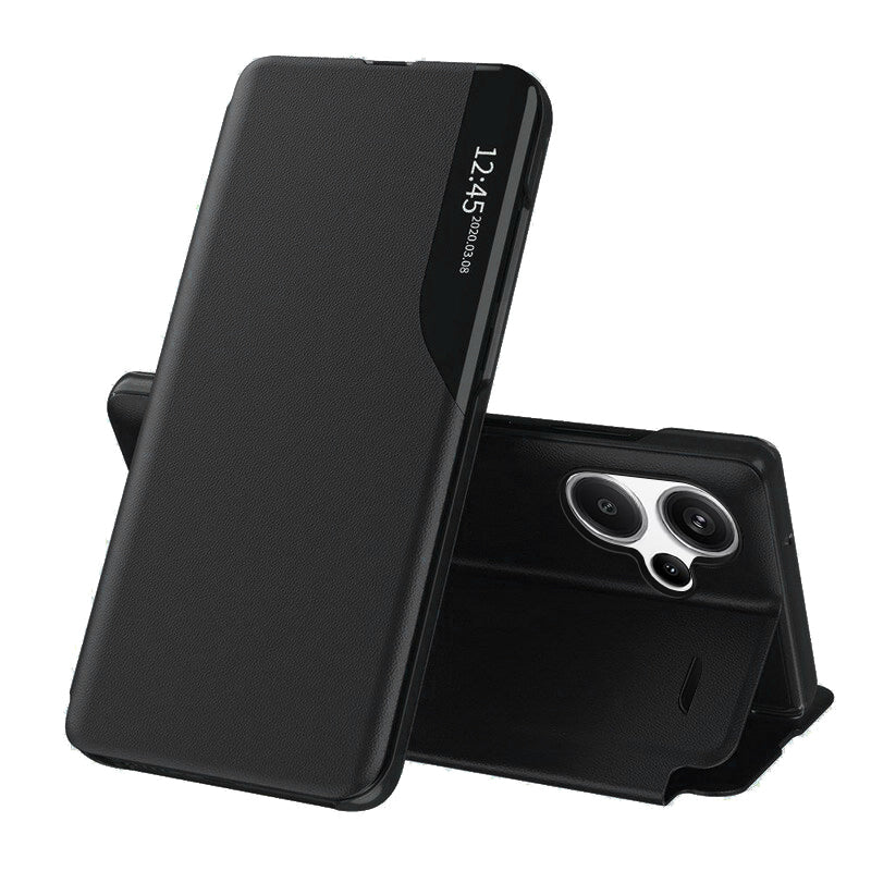 Deksel for Xiaomi Redmi Note 13 Pro+, Techsuit, eFold, Svart