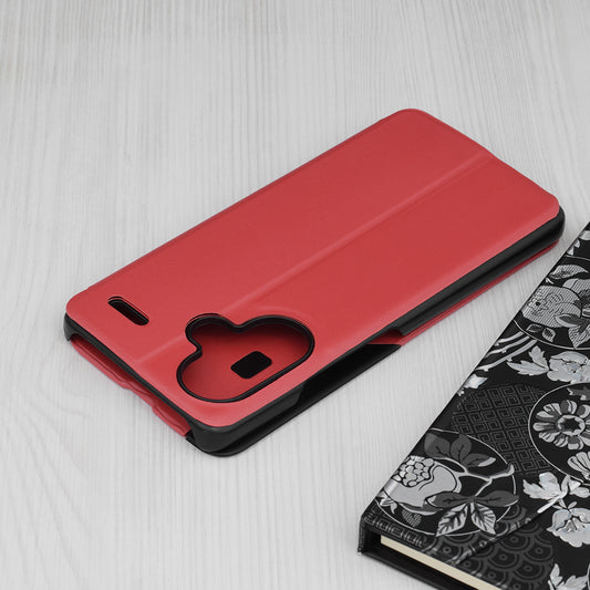 Deksel for Xiaomi Redmi Note 13 Pro+, Techsuit, eFold, Rød