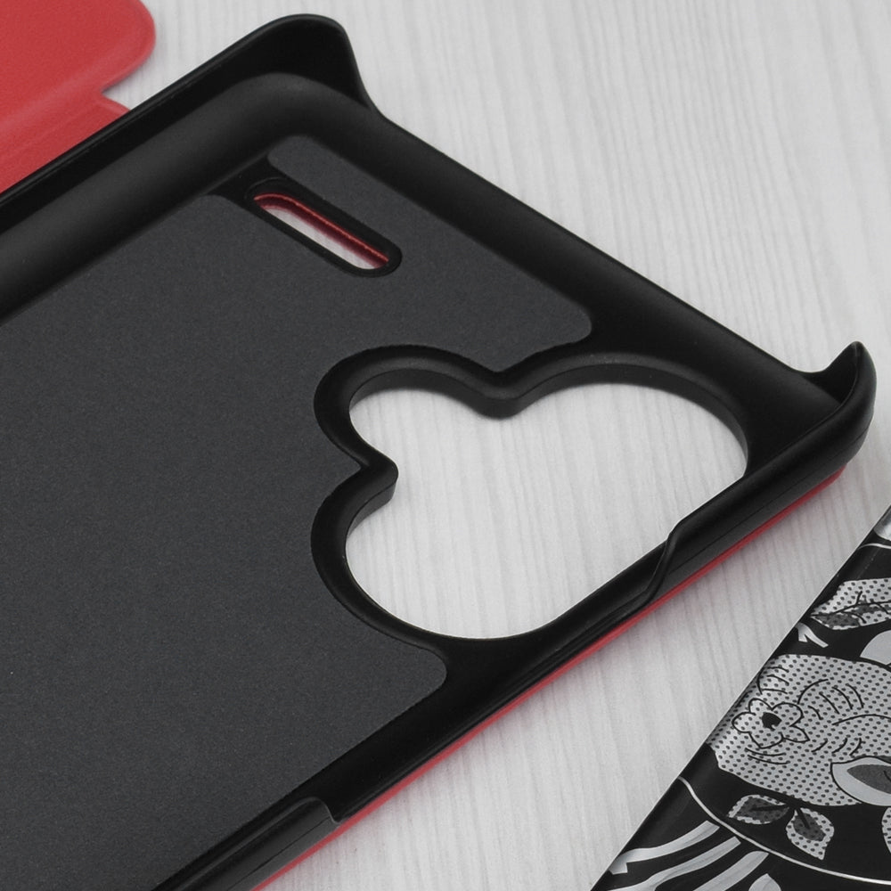 Deksel for Xiaomi Redmi Note 13 Pro+, Techsuit, eFold, Rød