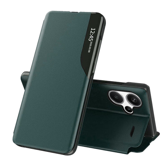 Deksel for Xiaomi Redmi Note 13 Pro+, Techsuit, eFold, Grønn