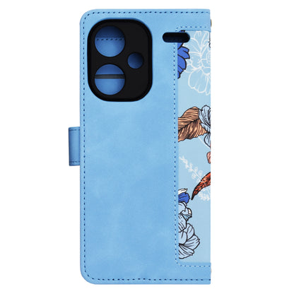 Deksel for Xiaomi Redmi Note 13 Pro+, Techsuit, FlipCraft, Blå