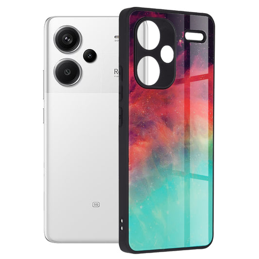 Deksel til Xiaomi Redmi Note 13 Pro+, Techsuit, Glaze, Turkis