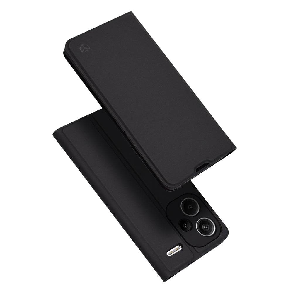 Deksel til Xiaomi Redmi Note 13 Pro+, Techsuit, Magskin Book, Svart