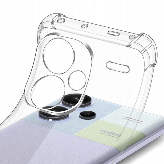 Deksel for Xiaomi Redmi Note 13 Pro+, Techsuit, Støtsikker Klar, Transparent