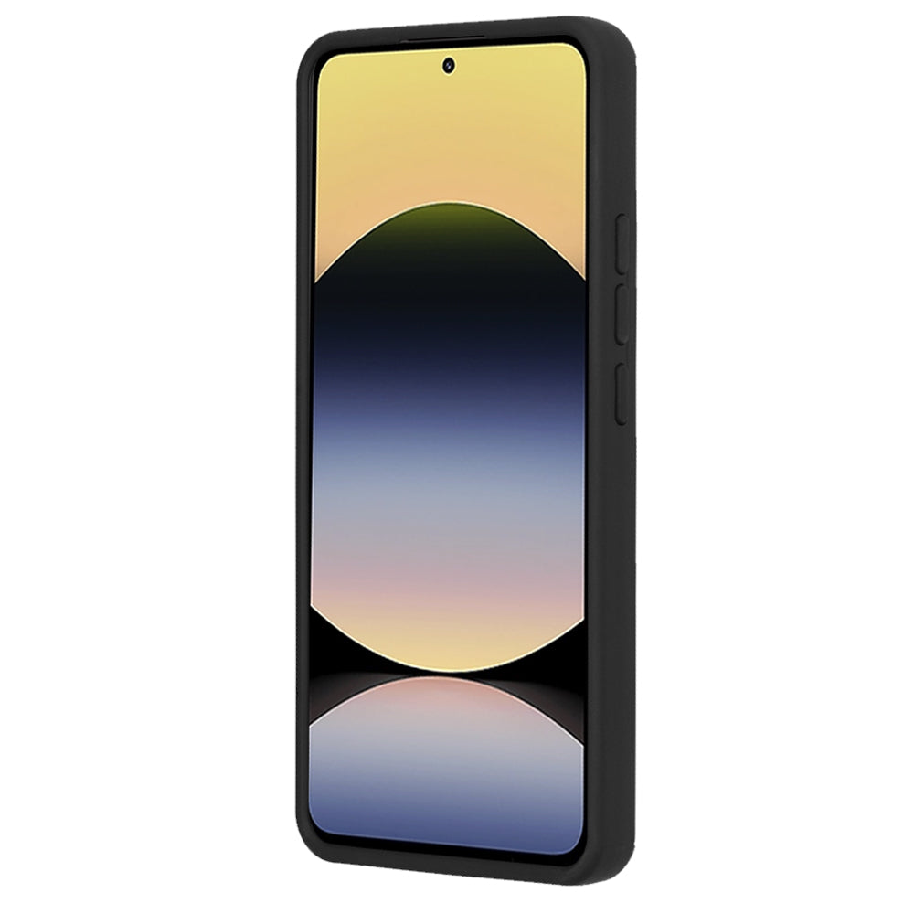 Deksel for Xiaomi Redmi Note 14 4G (Regional), Techsuit, Glinth, Svart
