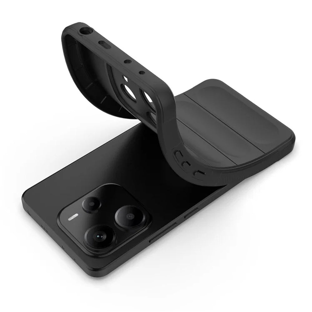 Deksel for Xiaomi Redmi Note 14 4G (Regional), Techsuit, Magic Shield, Svart