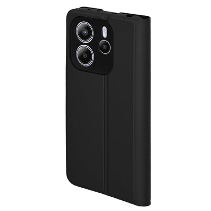Deksel til Xiaomi Redmi Note 14 4G (Regional), Techsuit, Magskin Book, Svart