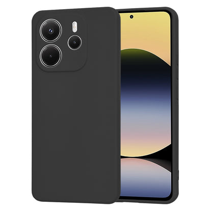 Deksel for Xiaomi Redmi Note 14 4G (Regional), Techsuit, SoftFlex, Svart