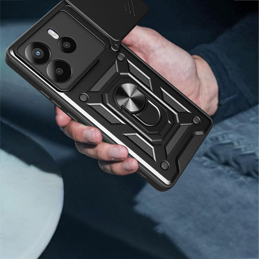 Deksel til Xiaomi Redmi Note 14 4G (Standard), Techsuit, CamShield, Rosa