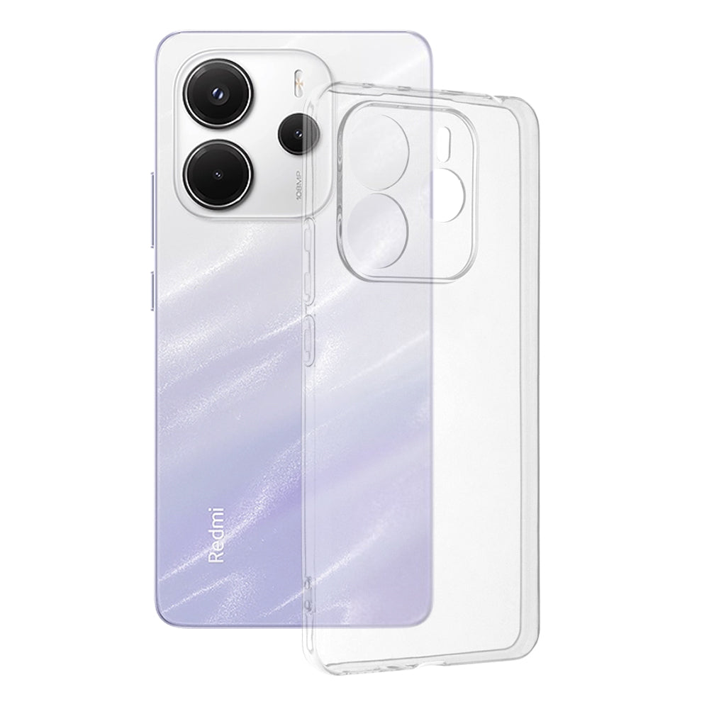 Deksel for Xiaomi Redmi Note 14 4G (Standard), Techsuit, Klar, Transparent