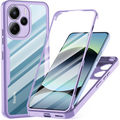 Deksel for Xiaomi Redmi Note 14 4G (Standard), Techsuit, ColorVerse 360, Lilla