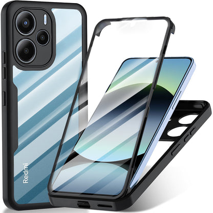 Deksel for Xiaomi Redmi Note 14 4G (Standard), Techsuit, ColorVerse 360, Svart
