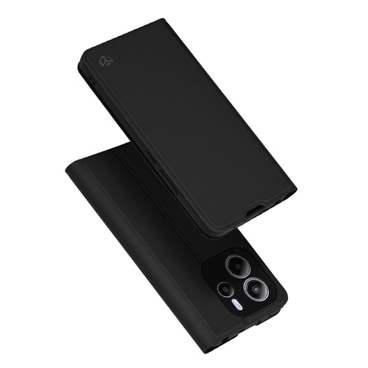 Deksel til Xiaomi Redmi Note 14 4G (Standard), Techsuit, Magskin Book, Svart