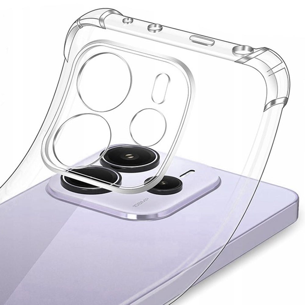 Deksel til Xiaomi Redmi Note 14 4G (Standard), Techsuit, Støtsikker Klar, Transparent