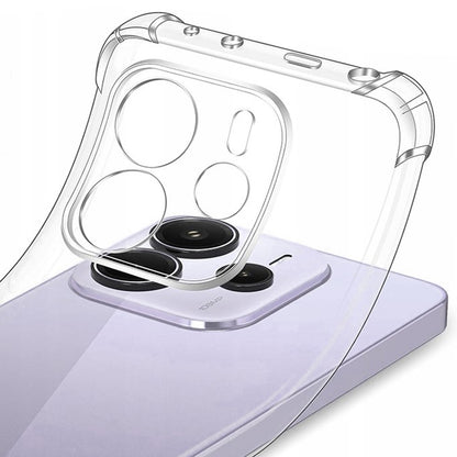 Deksel til Xiaomi Redmi Note 14 4G (Standard), Techsuit, Støtsikker Klar, Transparent