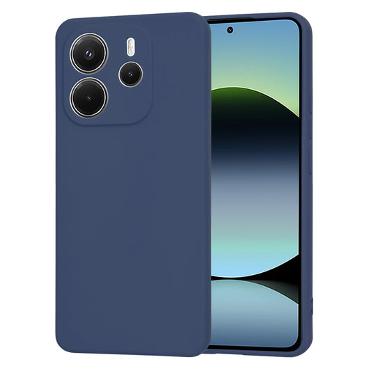 Deksel for Xiaomi Redmi Note 14 4G (Standard), Techsuit, SoftFlex, Marineblå