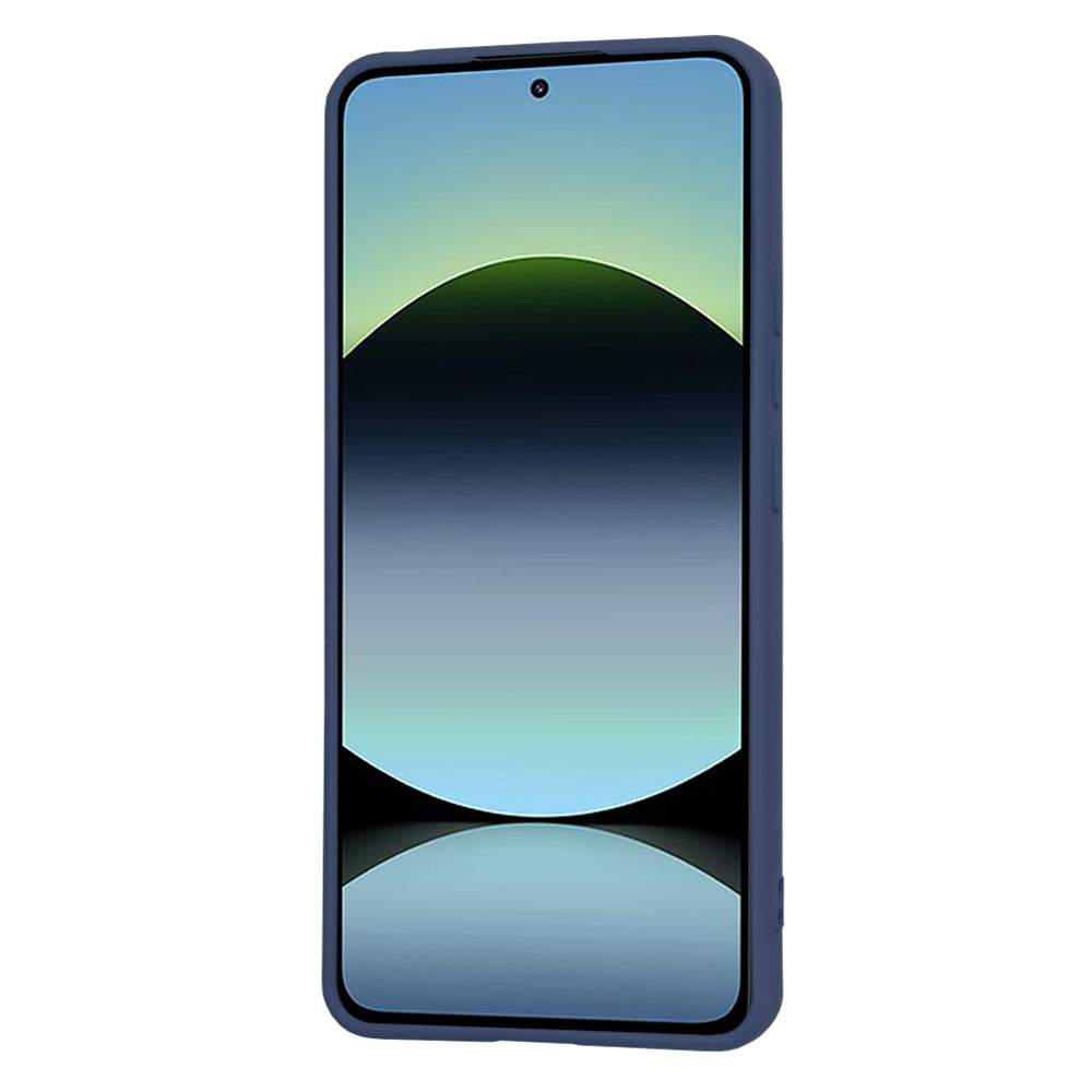 Deksel for Xiaomi Redmi Note 14 4G (Standard), Techsuit, SoftFlex, Marineblå