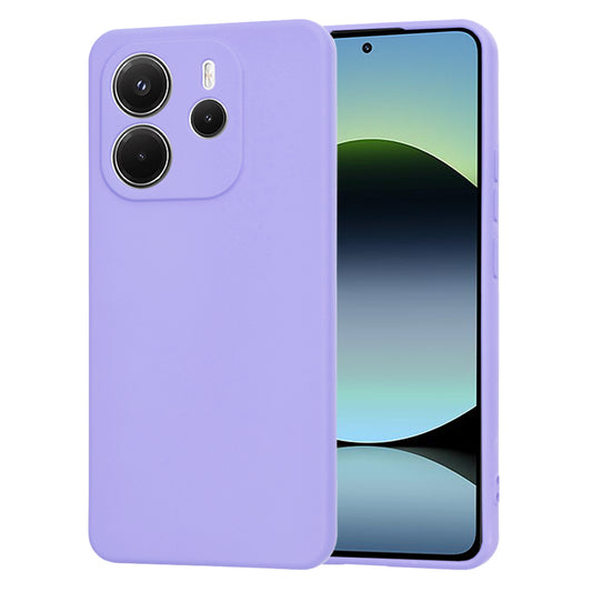 Deksel til Xiaomi Redmi Note 14 4G (Standard), Techsuit, SoftFlex, Lys lilla