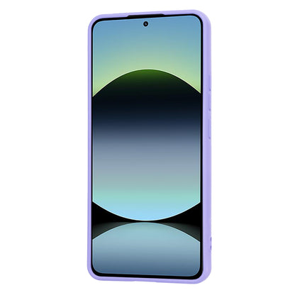 Deksel til Xiaomi Redmi Note 14 4G (Standard), Techsuit, SoftFlex, Lys lilla