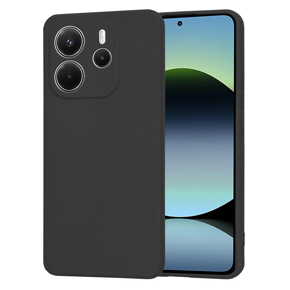 Deksel til Xiaomi Redmi Note 14 4G (Standard), Techsuit, SoftFlex, Svart
