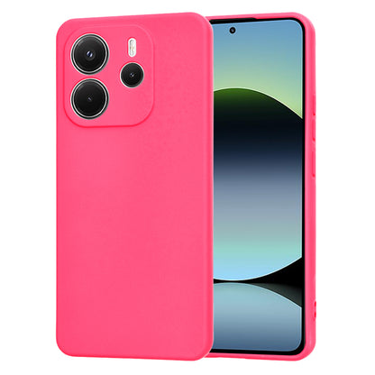 Deksel til Xiaomi Redmi Note 14 4G (Standard), Techsuit, SoftFlex, Mørk Rosa