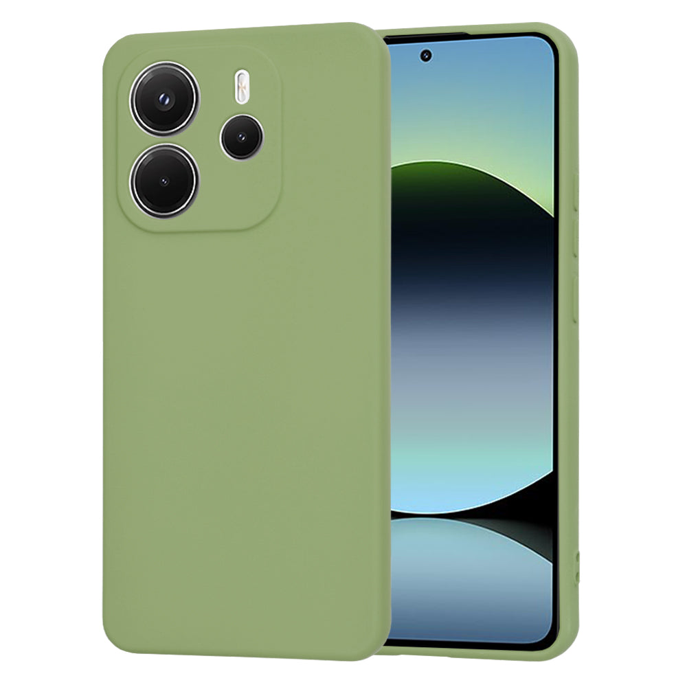 Deksel til Xiaomi Redmi Note 14 4G (Standard), Techsuit, SoftFlex, Matcha