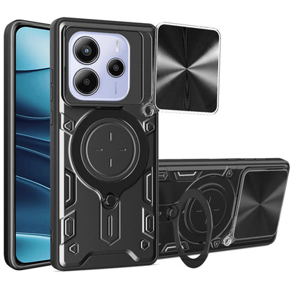 Deksel til Xiaomi Redmi Note 14 5G, Techsuit, CamGuard Pro, Svart