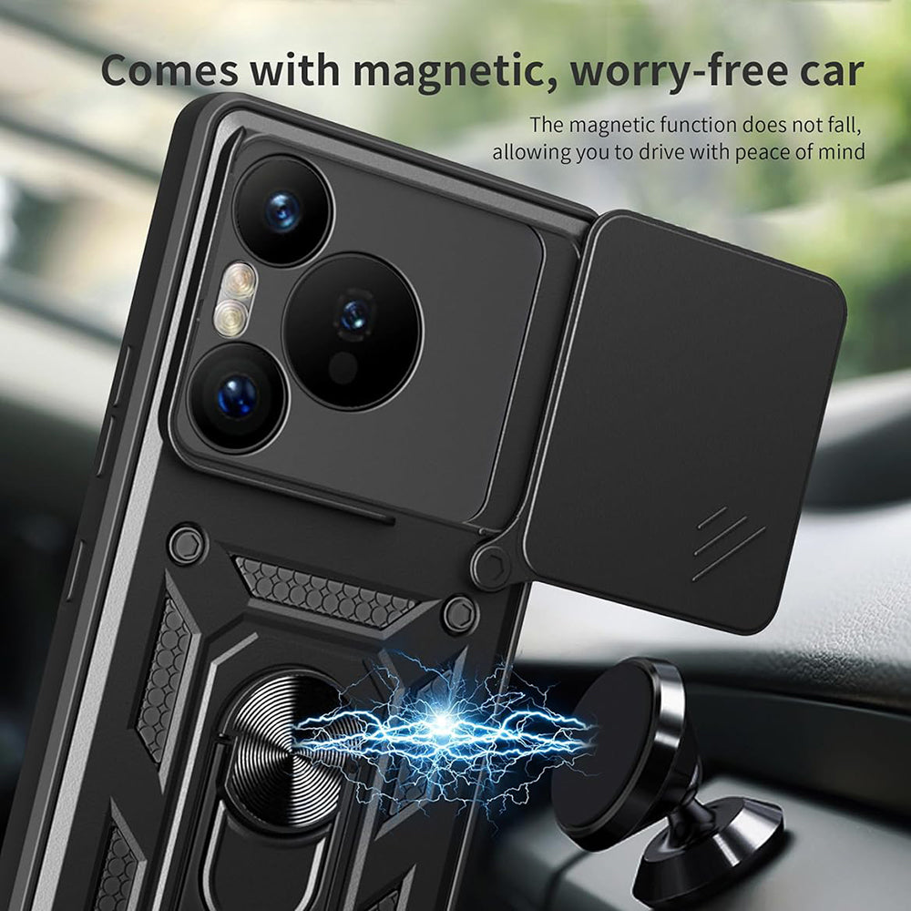 Deksel for Xiaomi Redmi Note 14 5G, Techsuit, CamShield, Blå