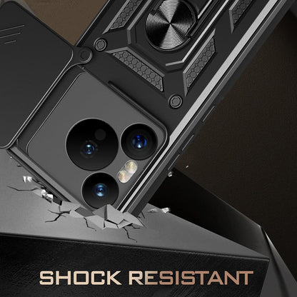 Deksel for Xiaomi Redmi Note 14 5G, Techsuit, CamShield, Blå