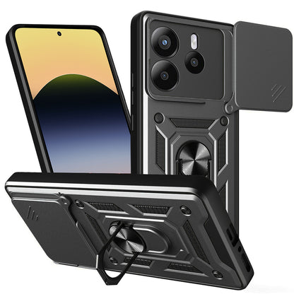 Deksel til Xiaomi Redmi Note 14 5G, Techsuit, CamShield, Svart