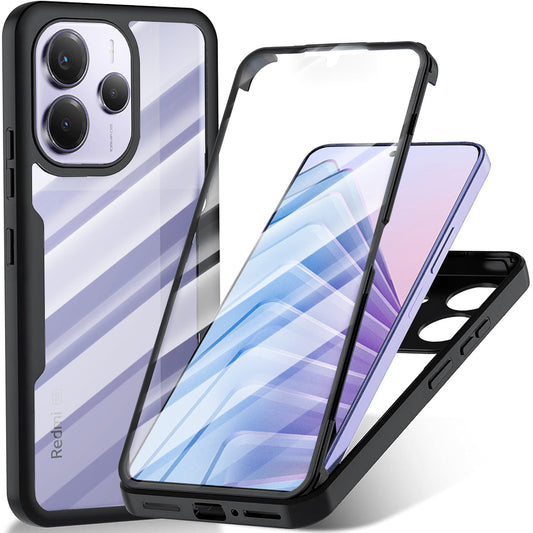 Deksel for Xiaomi Redmi Note 14 5G, Techsuit, ColorVerse 360, Svart