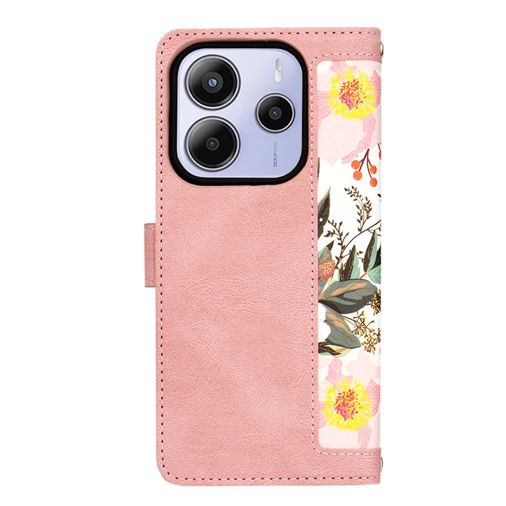 Deksel for Xiaomi Redmi Note 14 5G, Techsuit, FlipCraft, Rosa