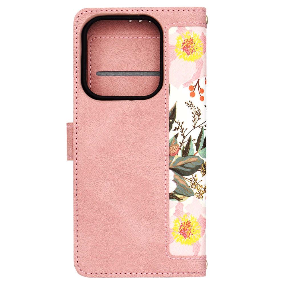 Deksel for Xiaomi Redmi Note 14 5G, Techsuit, FlipCraft, Rosa