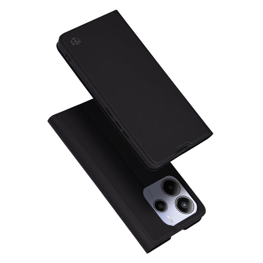 Deksel til Xiaomi Redmi Note 14 5G, Techsuit, Magskin Book, Svart