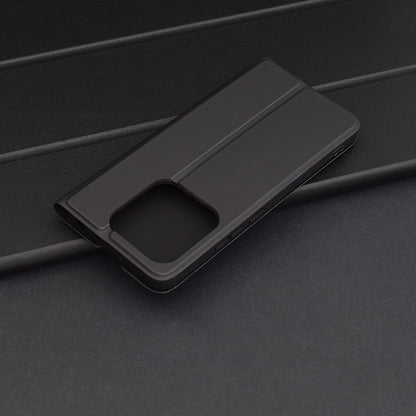 Deksel til Xiaomi Redmi Note 14 5G, Techsuit, Magskin Book, Svart