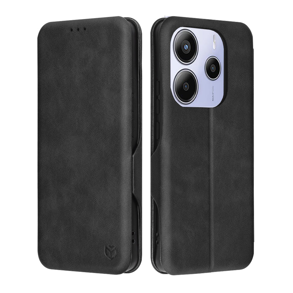 Deksel til Xiaomi Redmi Note 14 5G, Techsuit, Safe Wallet Plus, Svart