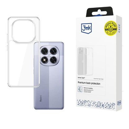 Deksel for Xiaomi Redmi Note 14 Pro 4G / Note 14 Pro+ 5G / Note 14 Pro 5G, 3MK, Armor, Transparent