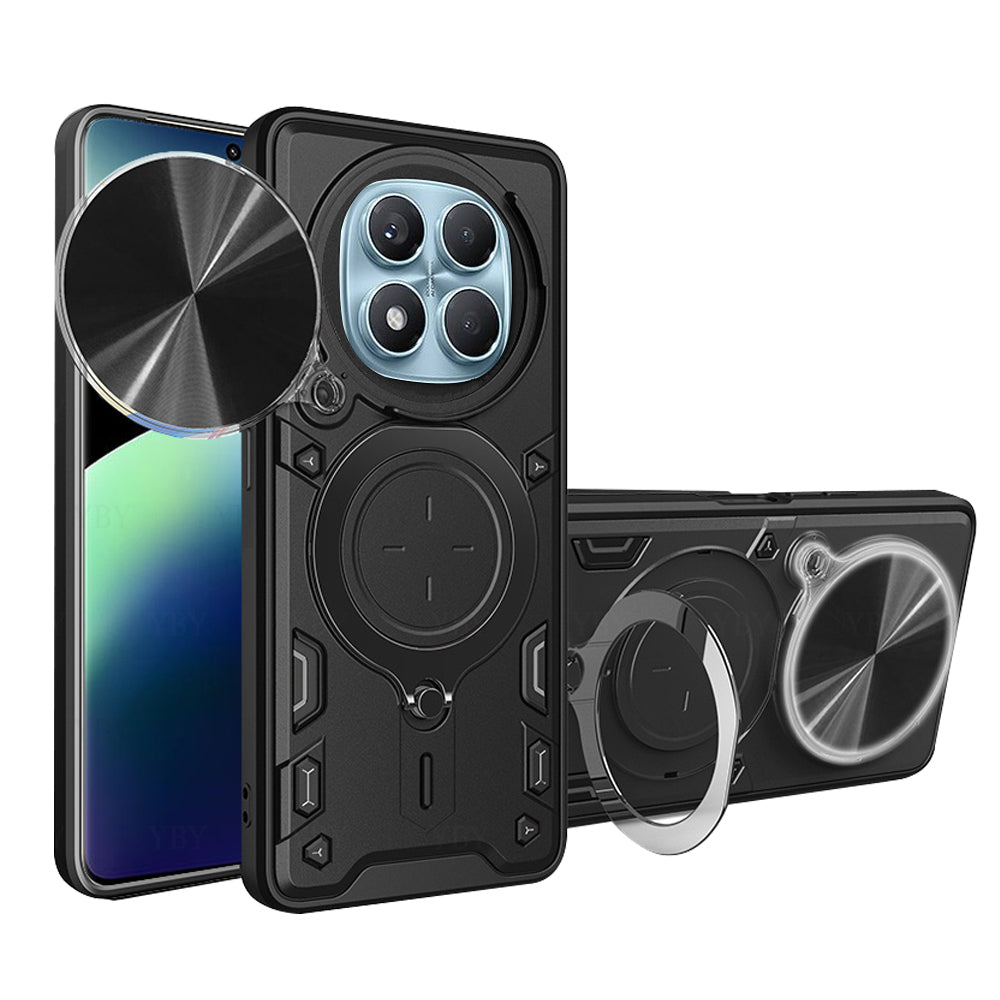 Deksel til Xiaomi Redmi Note 14 Pro 4G, Techsuit, CamGuard Pro, Svart