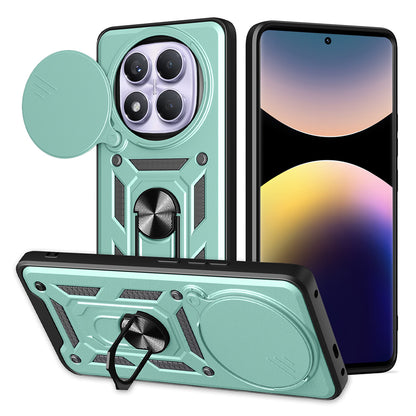 Deksel til Xiaomi Redmi Note 14 Pro 4G, Techsuit, CamShield, Grønn
