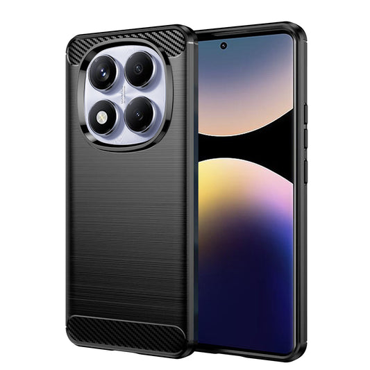Deksel til Xiaomi Redmi Note 14 Pro 4G, Techsuit, Karbon, Svart