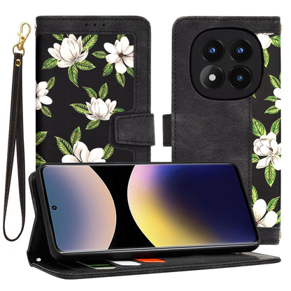 Deksel for Xiaomi Redmi Note 14 Pro 4G, Techsuit, FlipCraft, Svart