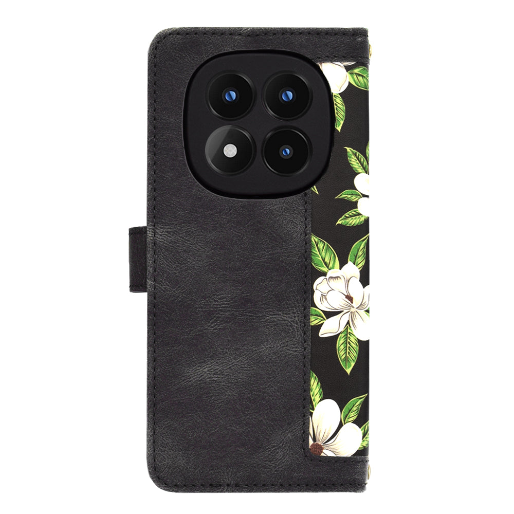 Deksel for Xiaomi Redmi Note 14 Pro 4G, Techsuit, FlipCraft, Svart