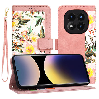 Deksel for Xiaomi Redmi Note 14 Pro 4G, Techsuit, FlipCraft, Rosa