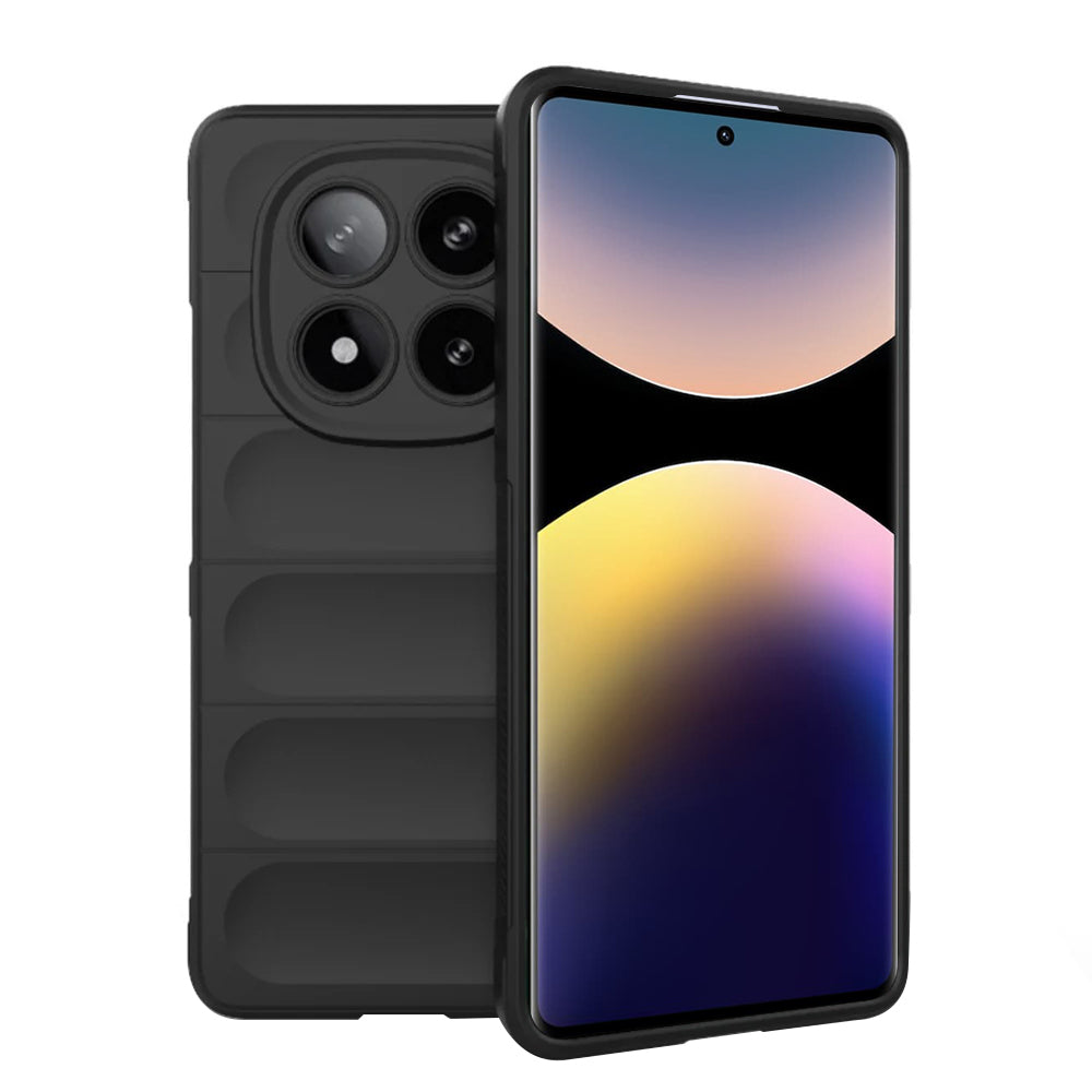 Deksel for Xiaomi Redmi Note 14 Pro 4G, Techsuit, Magic Shield, Svart